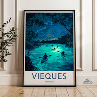 Vieques Poster - Puerto Rico Wall Art