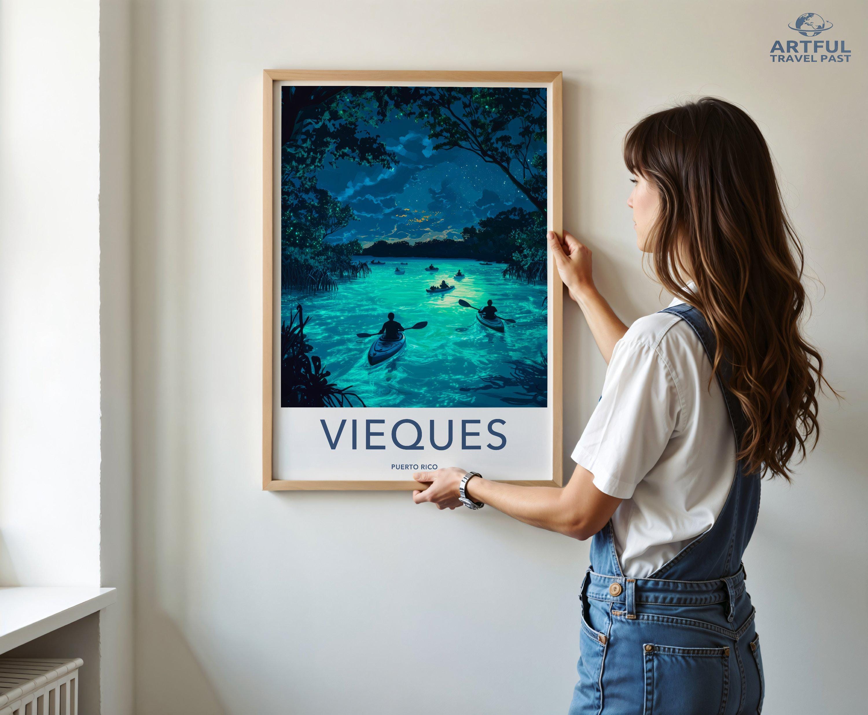 Vieques Poster - Puerto Rico Wall Art