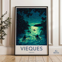 Vieques Poster - Puerto Rico Wall Art