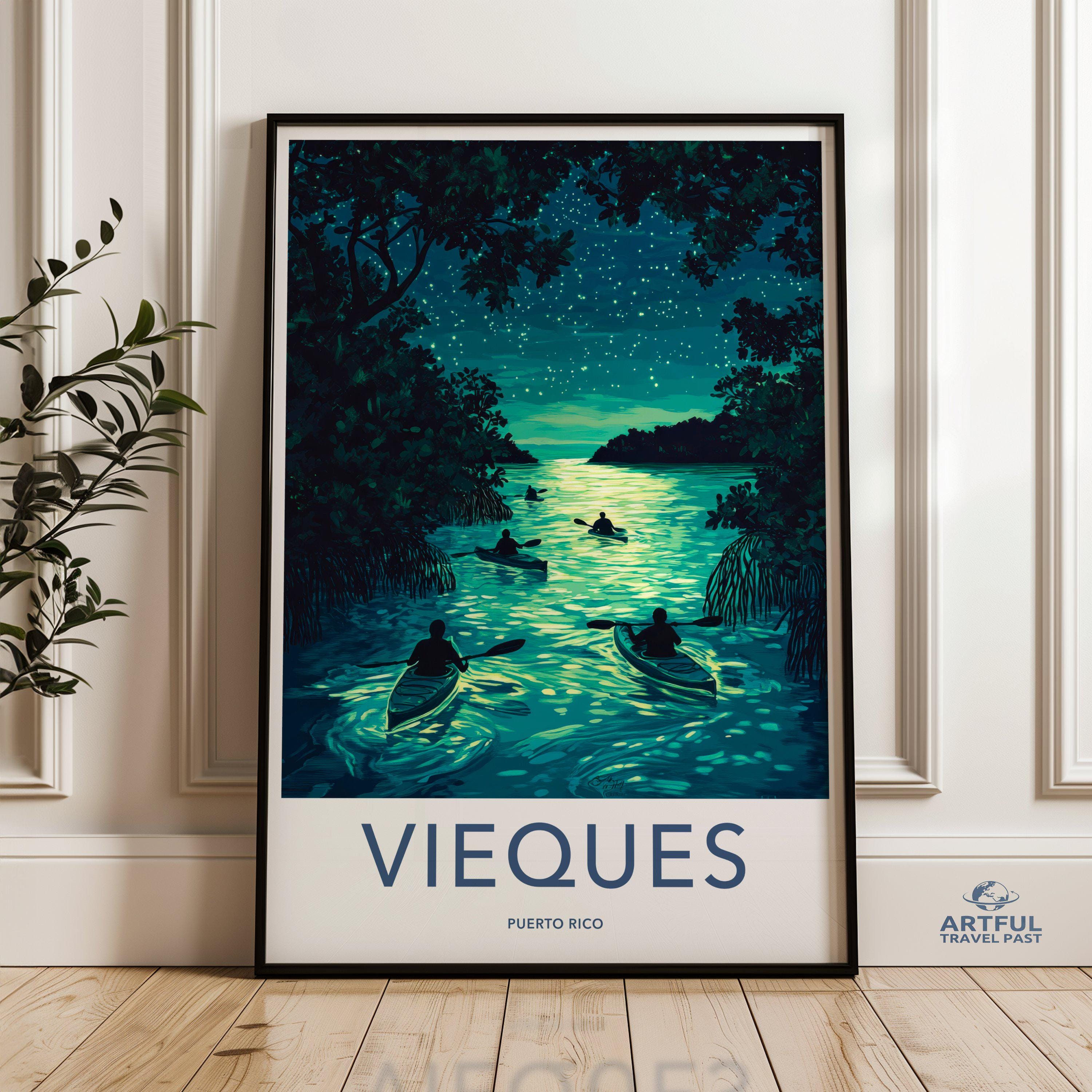 Vieques Poster - Puerto Rico Wall Art