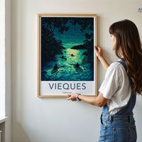 Vieques Poster - Puerto Rico Wall Art