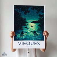 Vieques Poster - Puerto Rico Wall Art