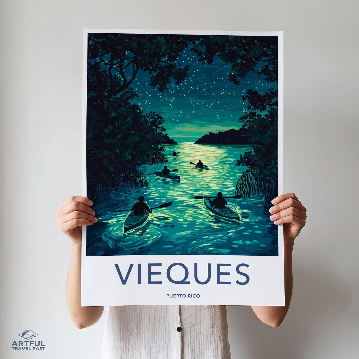 Vieques Poster - Puerto Rico Wall Art
