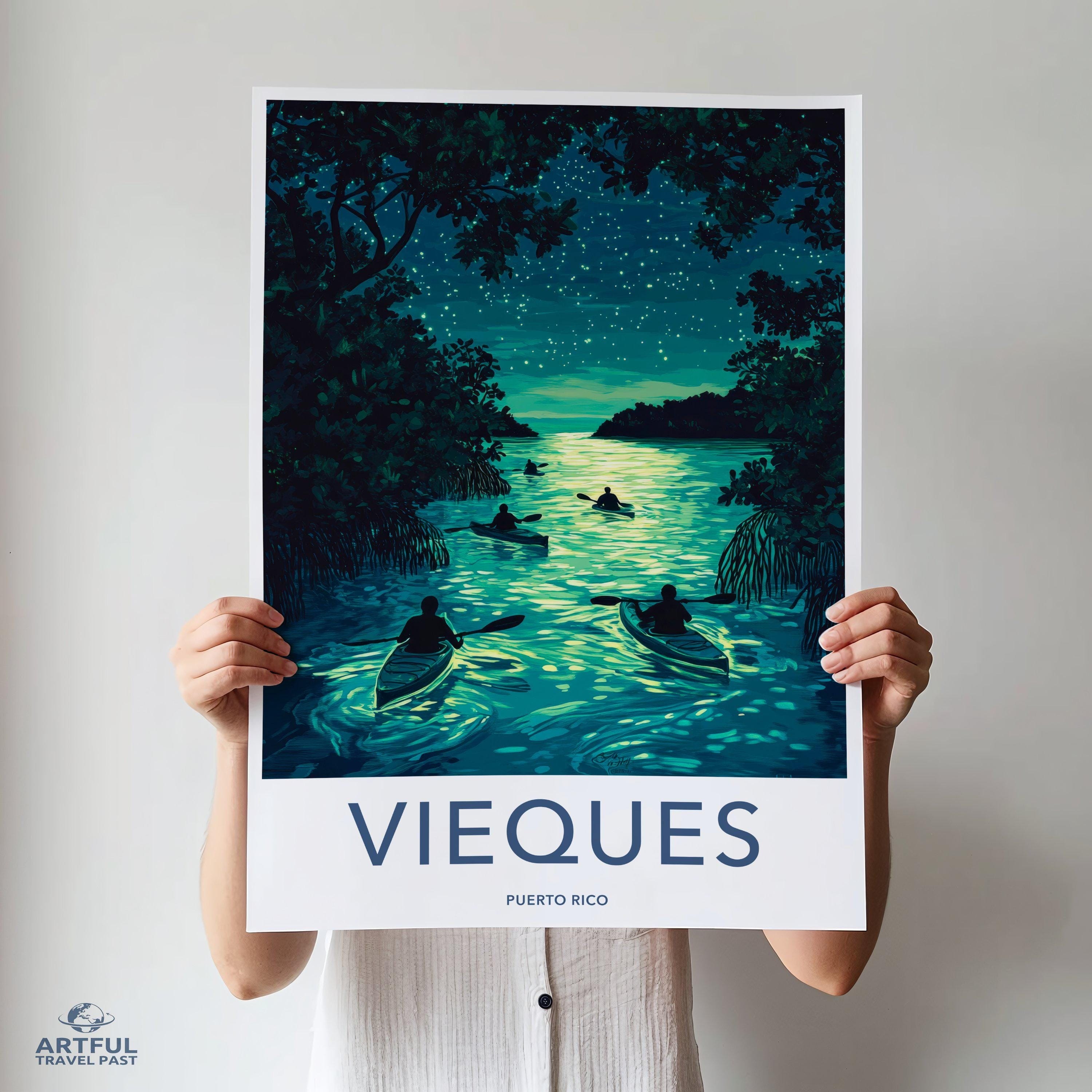 Vieques Poster - Puerto Rico Wall Art