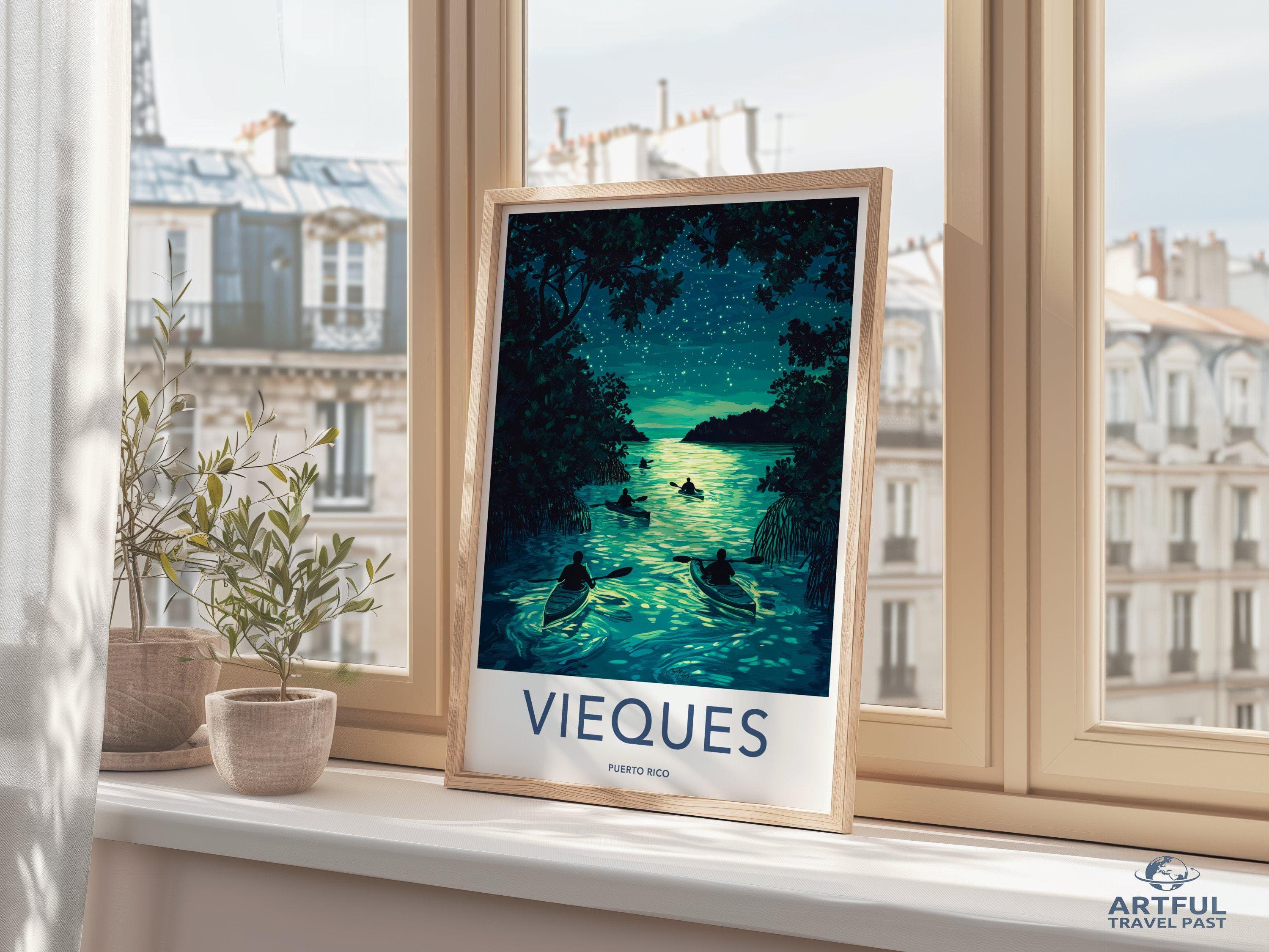 Vieques Poster - Puerto Rico Wall Art