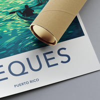 Vieques Poster - Puerto Rico Wall Art