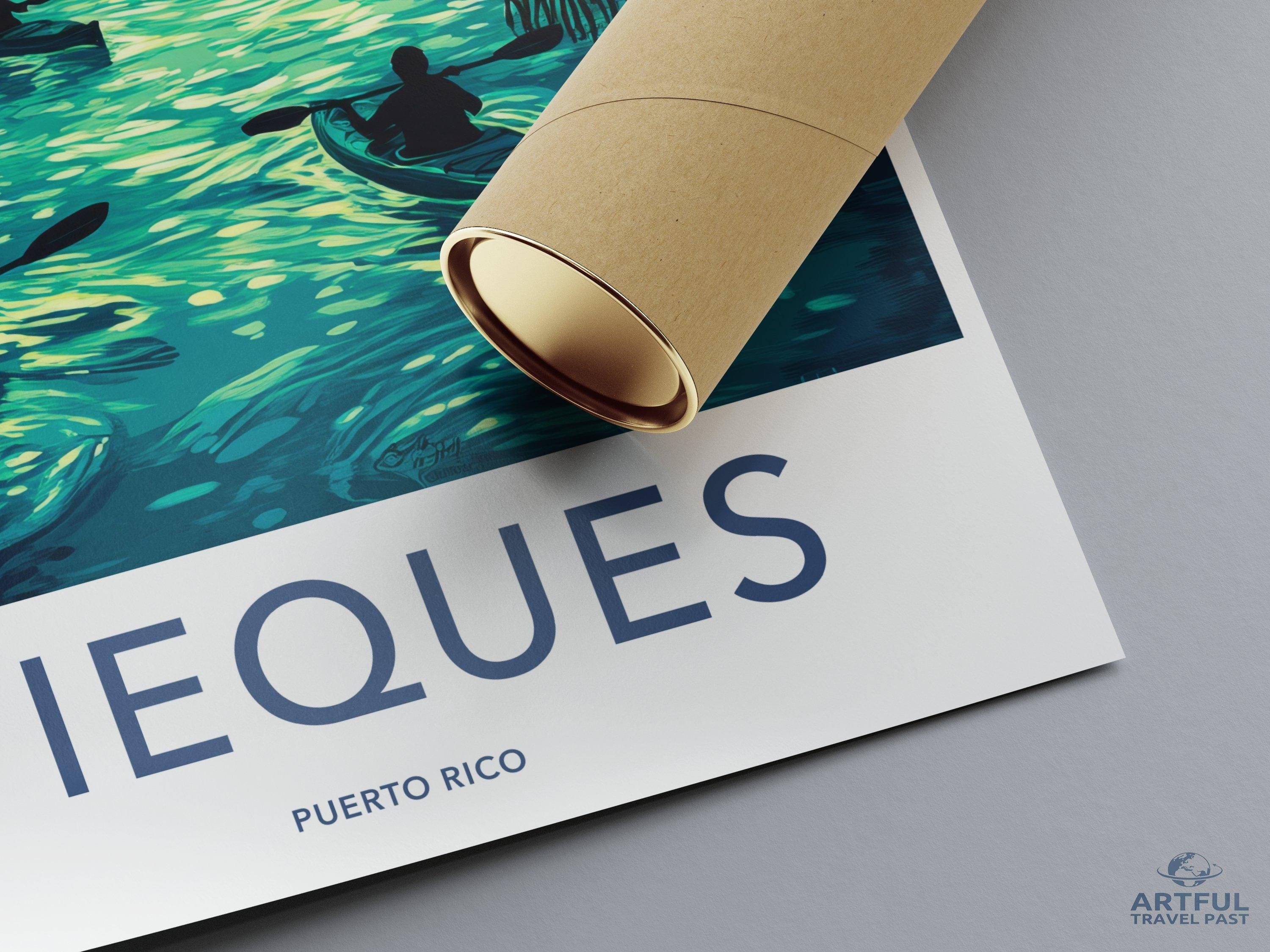 Vieques Poster - Puerto Rico Wall Art