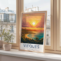 Vieques Puerto Rico Poster