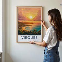 Vieques Puerto Rico Poster