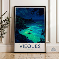 Vieques Puerto Rico Poster