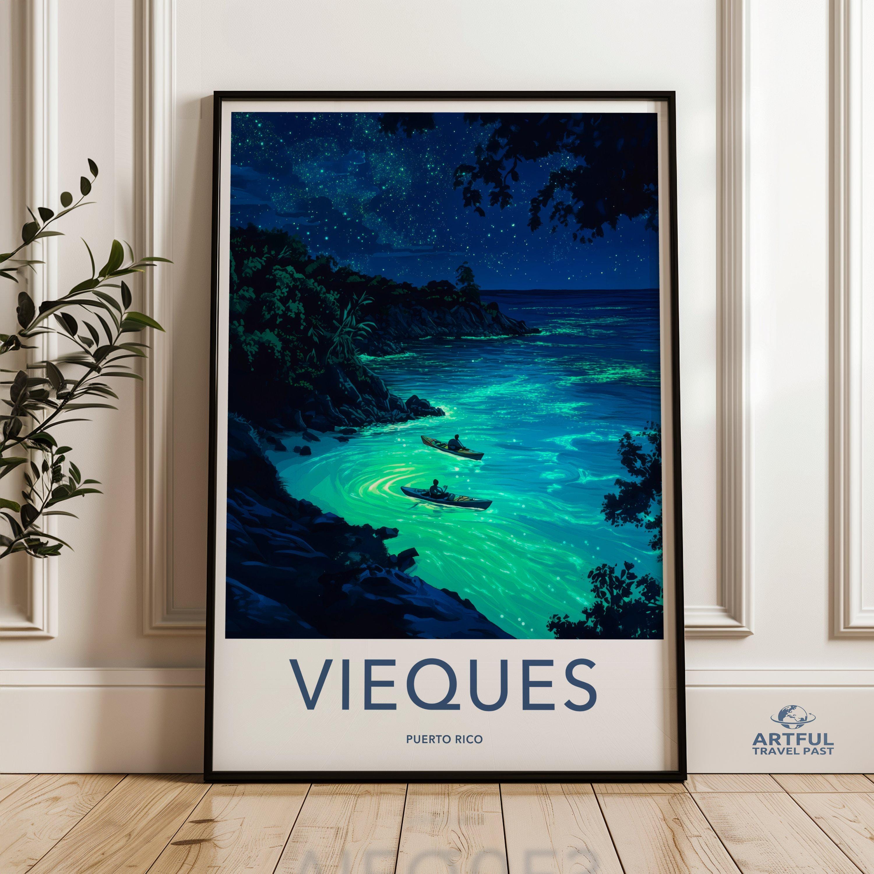 Vieques Puerto Rico Poster
