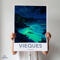 Vieques Puerto Rico Poster