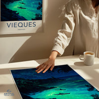 Vieques Puerto Rico Poster