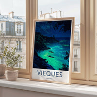 Vieques Puerto Rico Poster