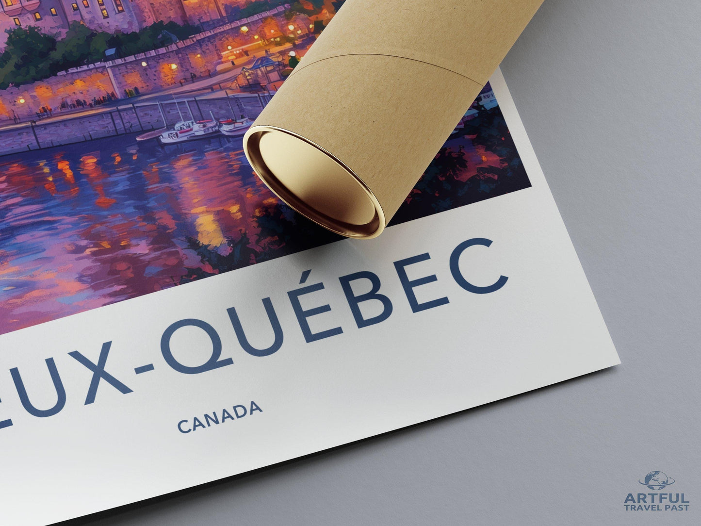 Vieux Quebec Poster - Canada Wall Art
