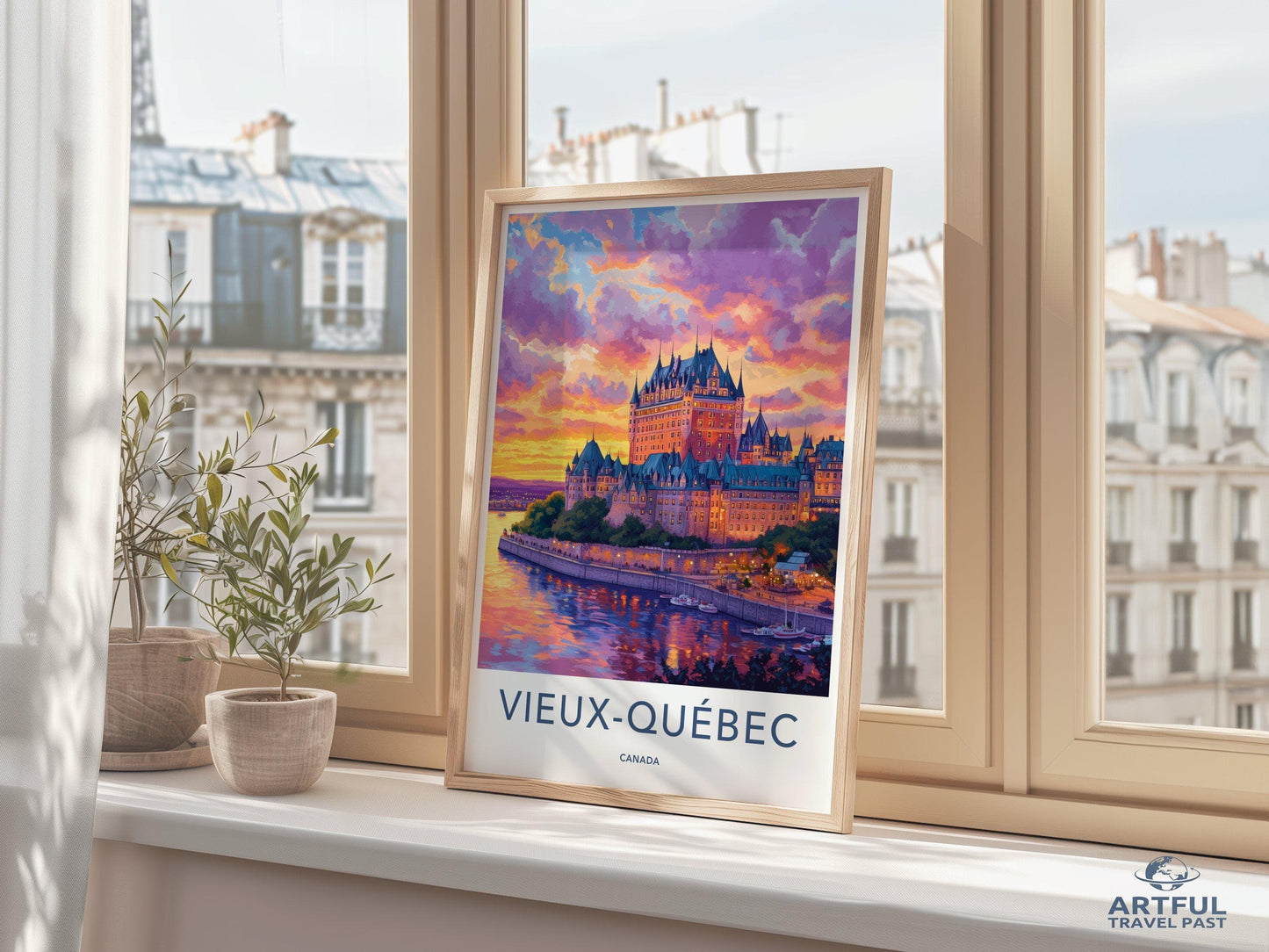 Vieux Quebec Poster - Canada Wall Art