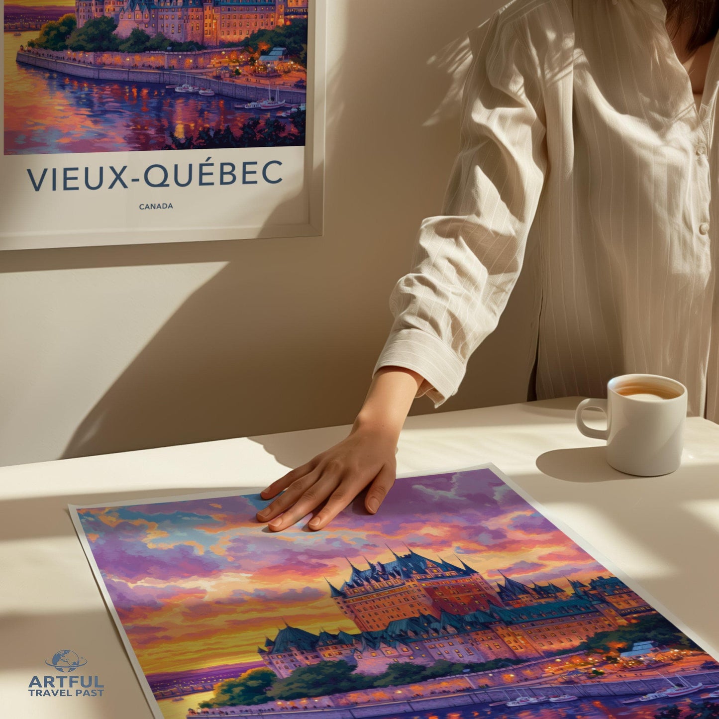 Vieux Quebec Poster - Canada Wall Art