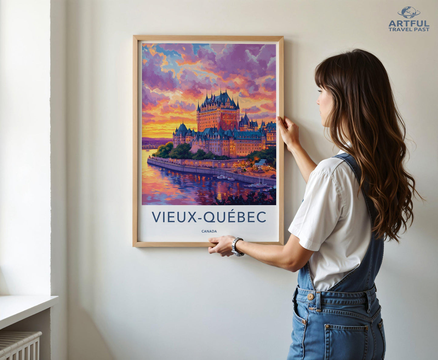 Vieux Quebec Poster - Canada Wall Art