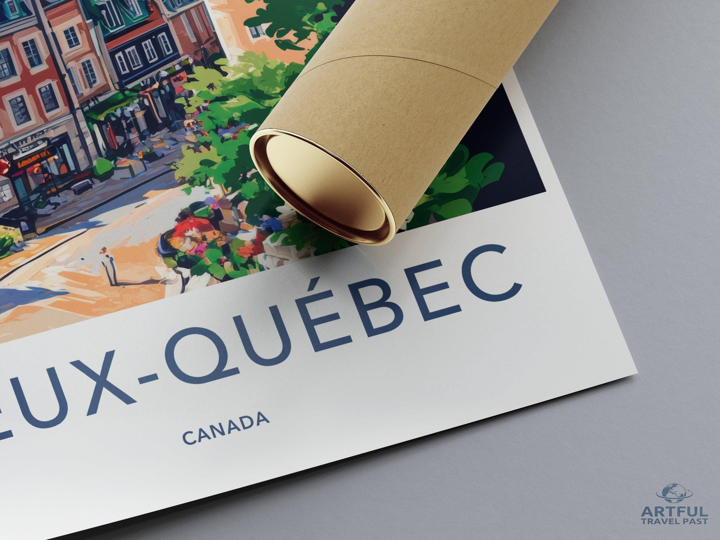 Vieux Quebec Poster - Canada Wall Art