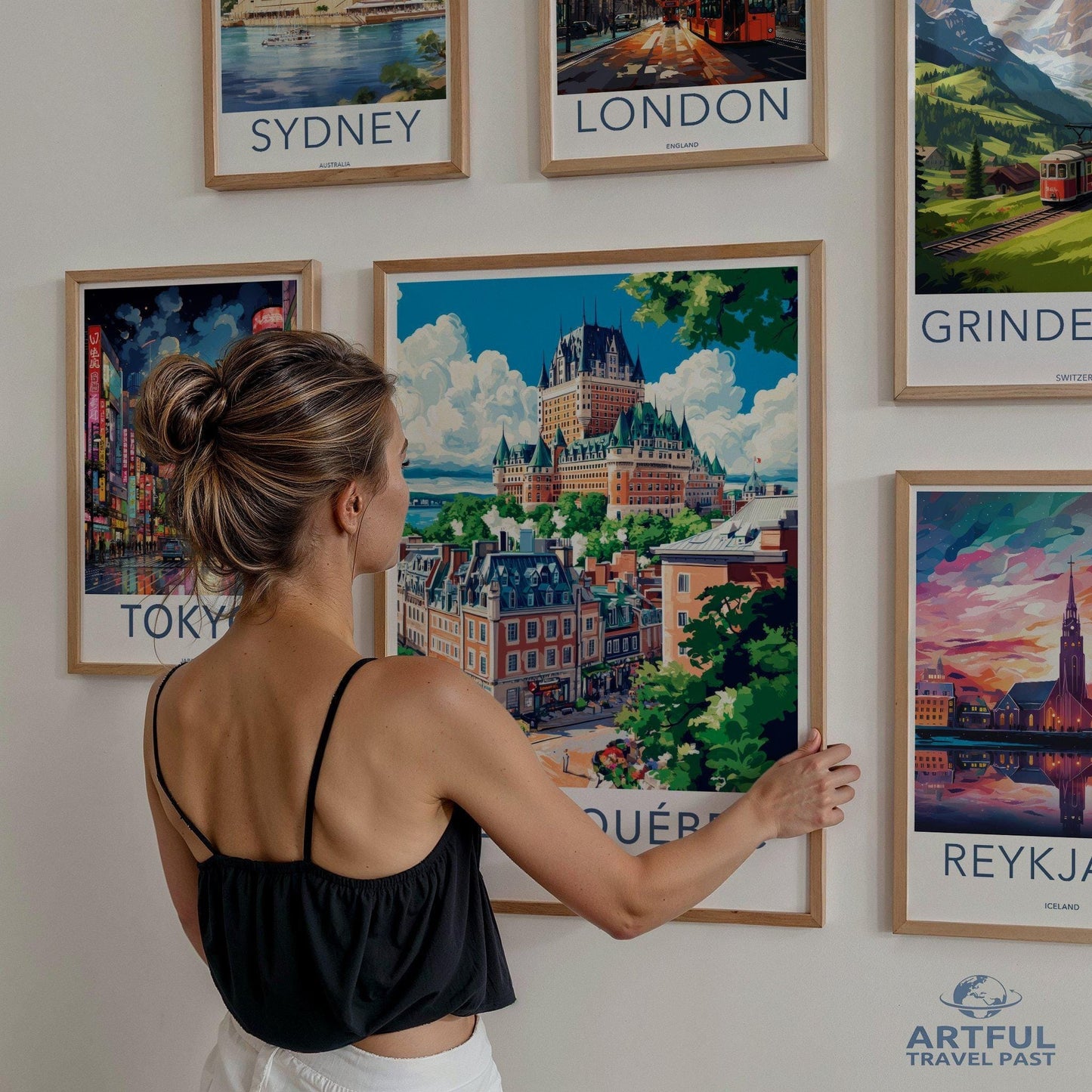 Vieux Quebec Poster - Canada Wall Art