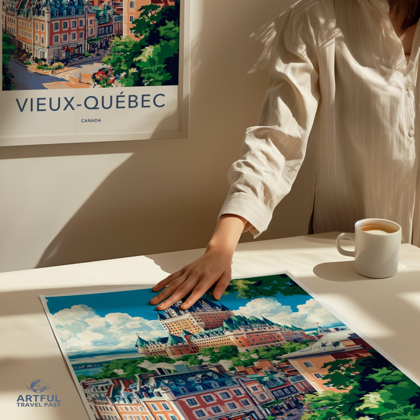 Vieux Quebec Poster - Canada Wall Art