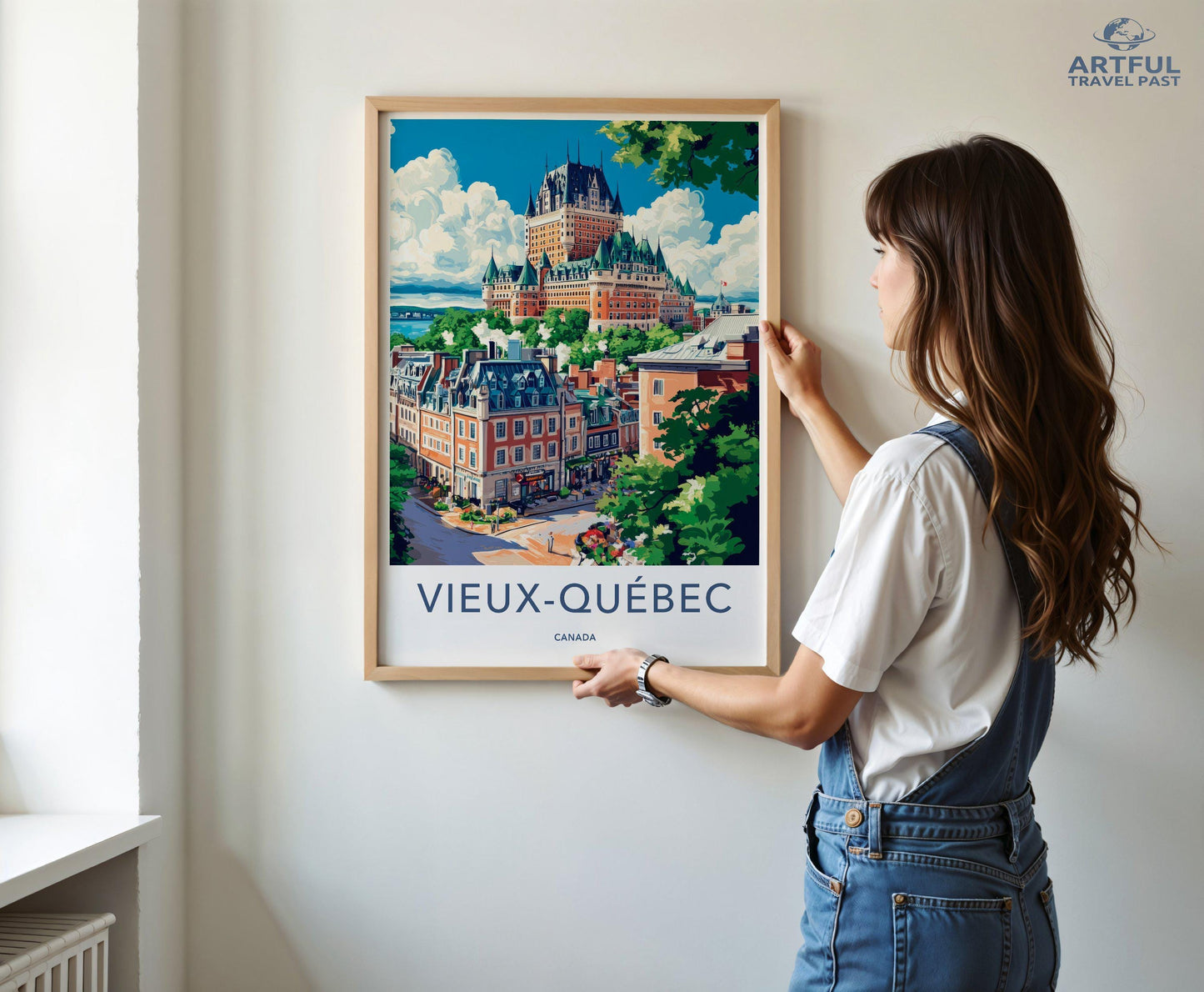 Vieux Quebec Poster - Canada Wall Art