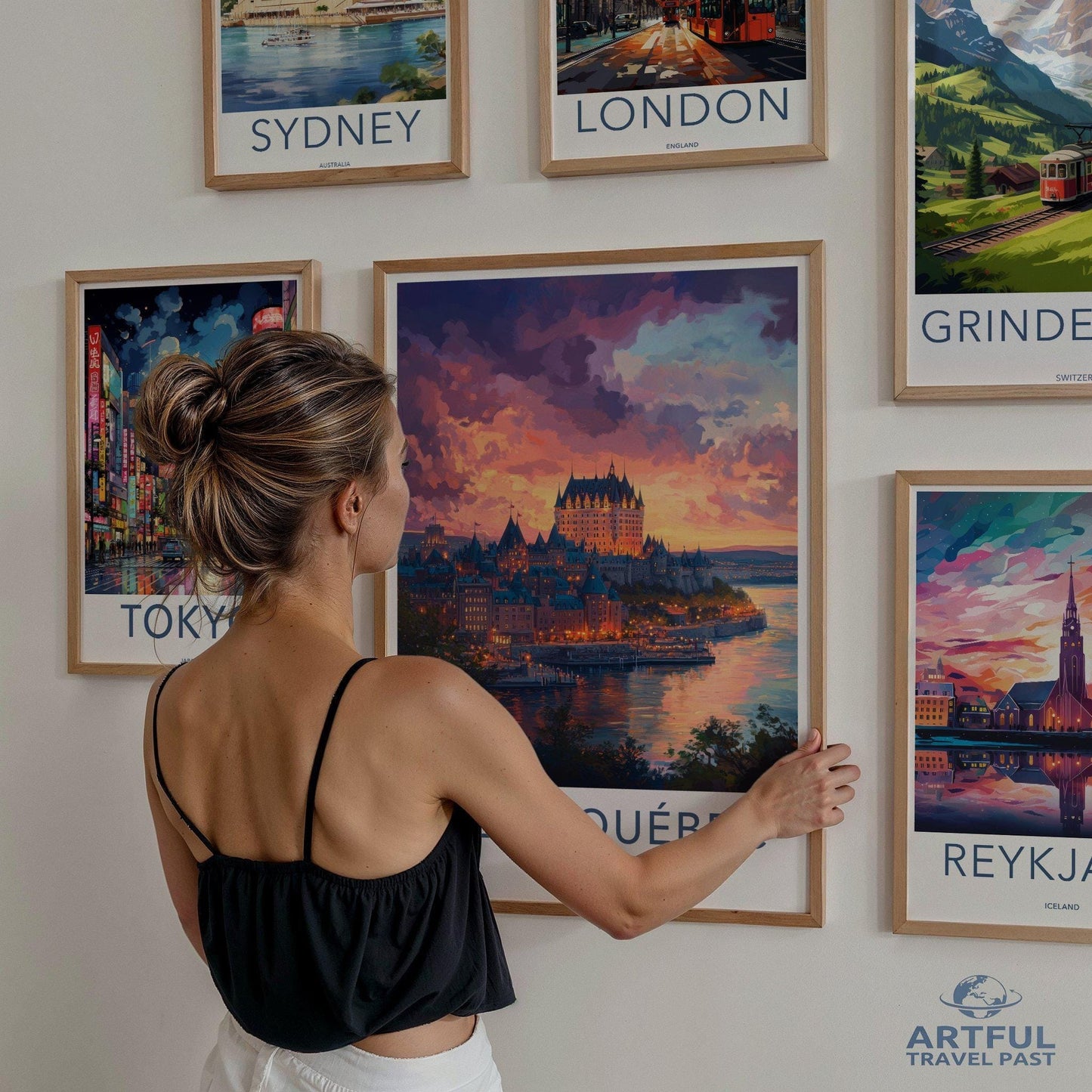 Vieux Quebec Poster - Canada Wall Art