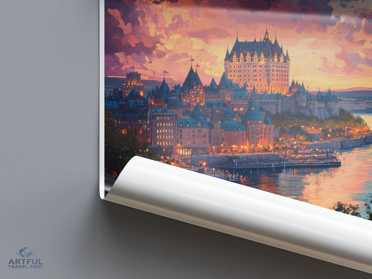 Vieux Quebec Poster - Canada Wall Art