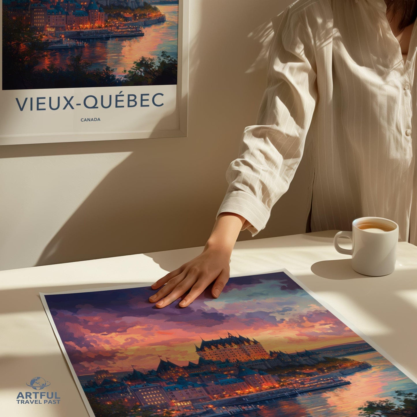 Vieux Quebec Poster - Canada Wall Art