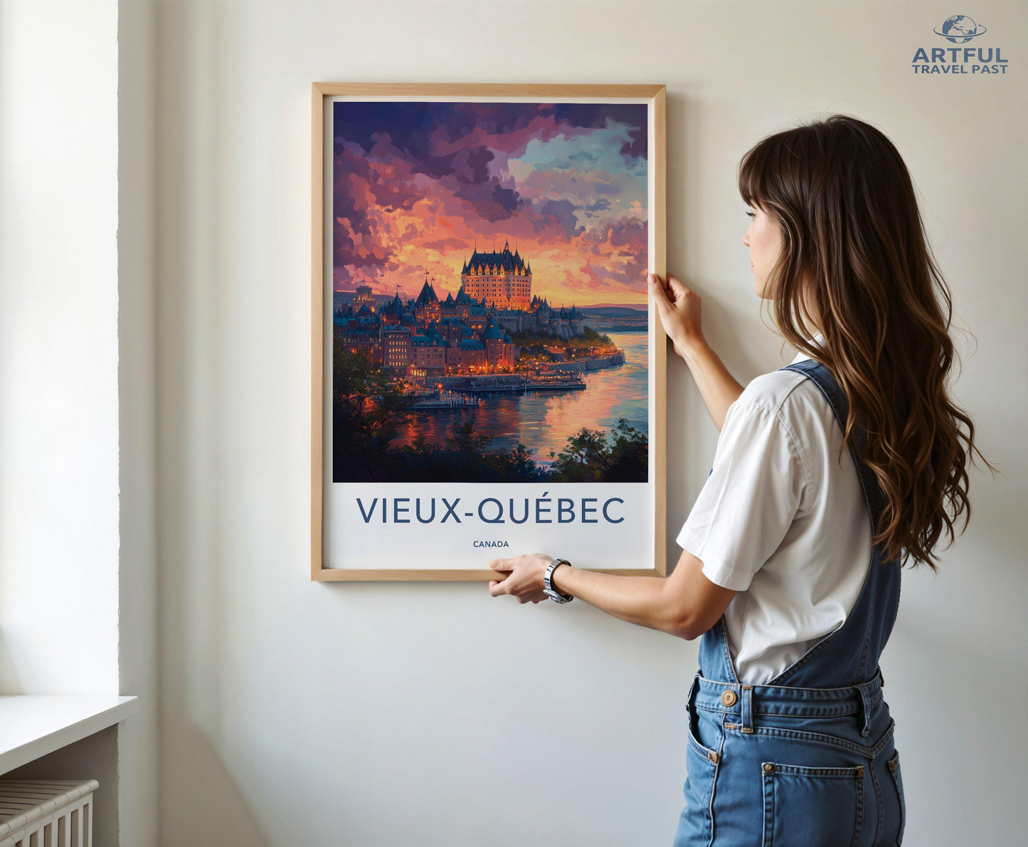 Vieux Quebec Poster - Canada Wall Art