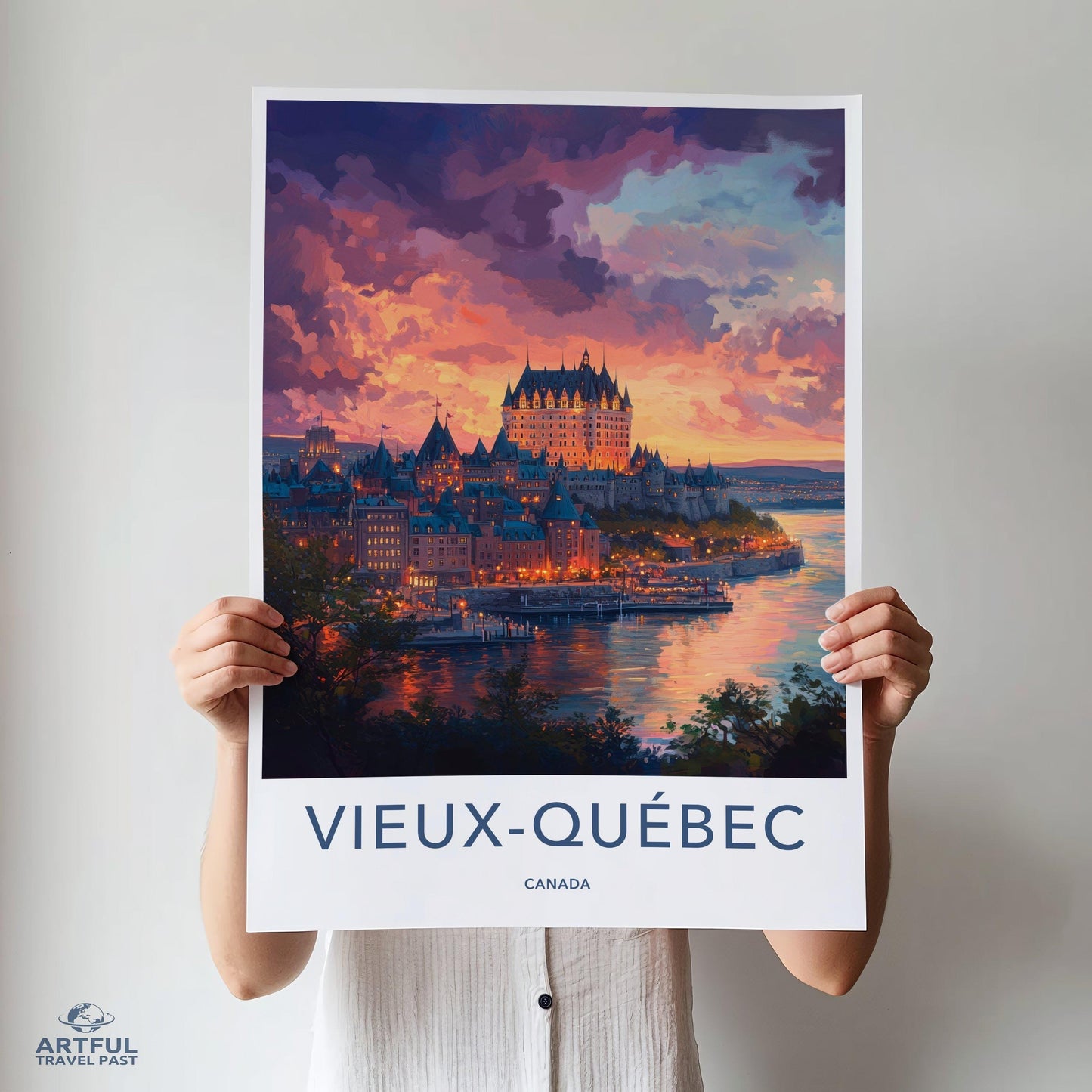 Vieux Quebec Poster - Canada Wall Art