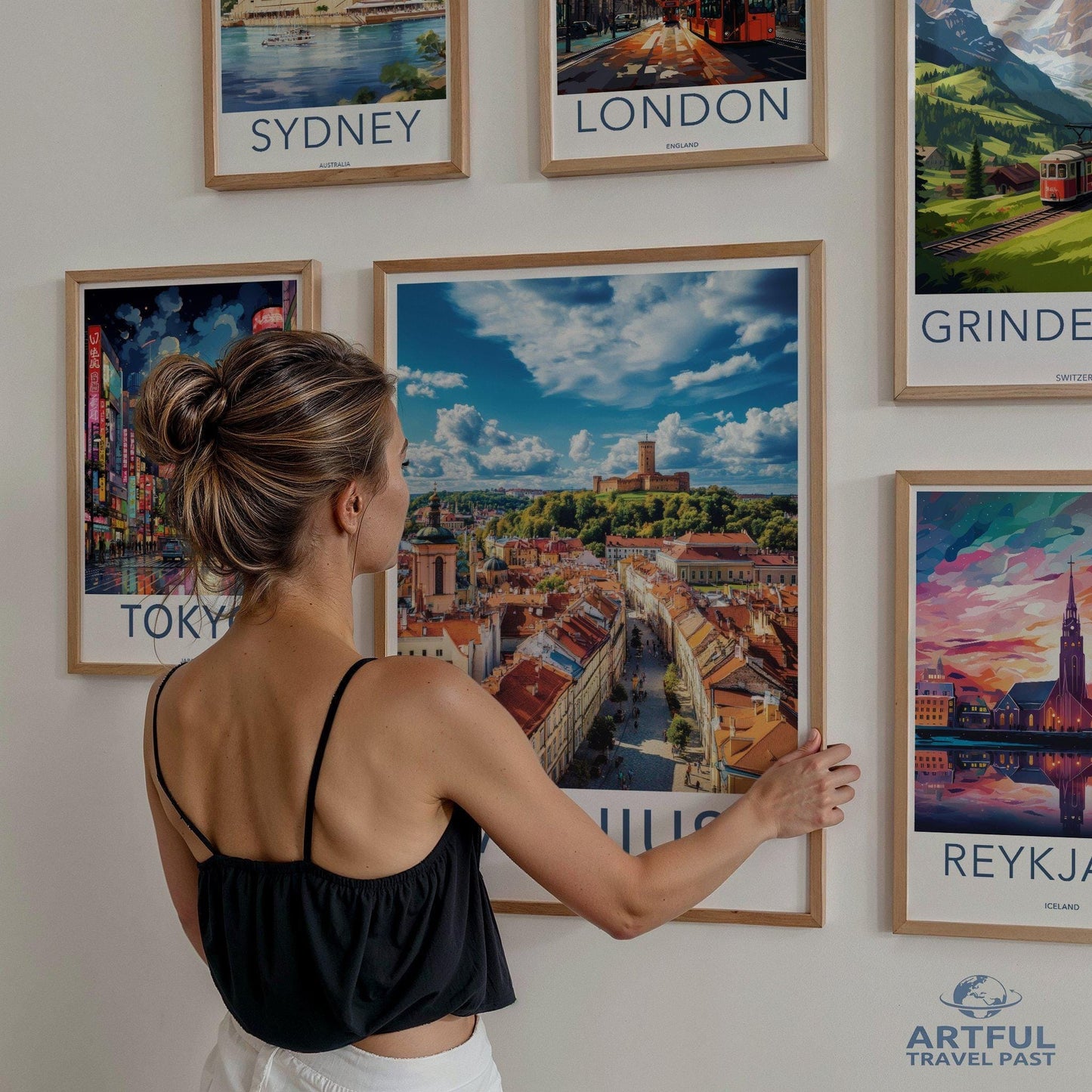 Vilnius Poster - Lithuania Wall Art