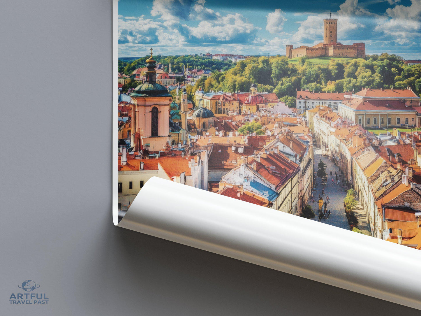 Vilnius Poster - Lithuania Wall Art