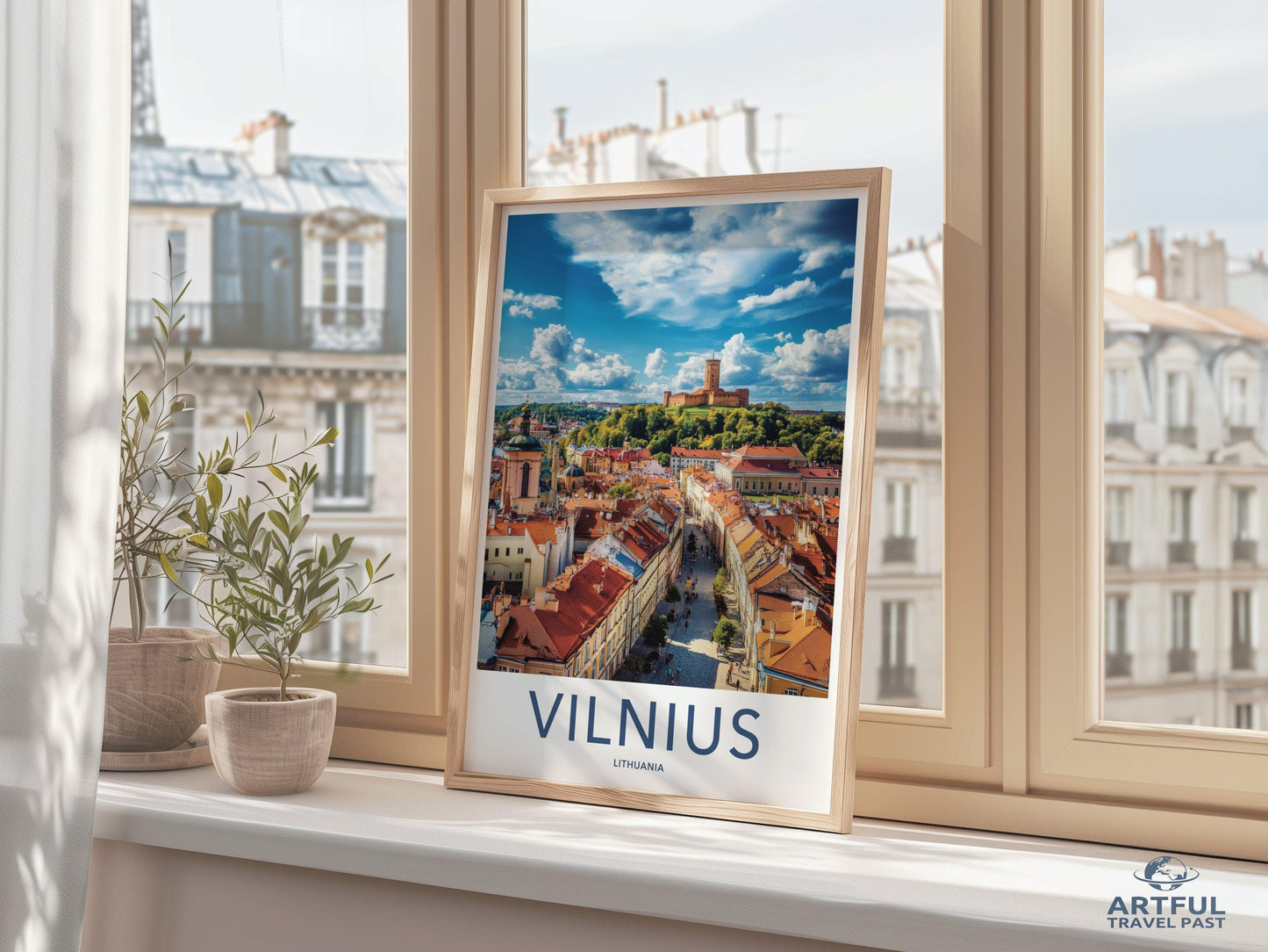 Vilnius Poster - Lithuania Wall Art