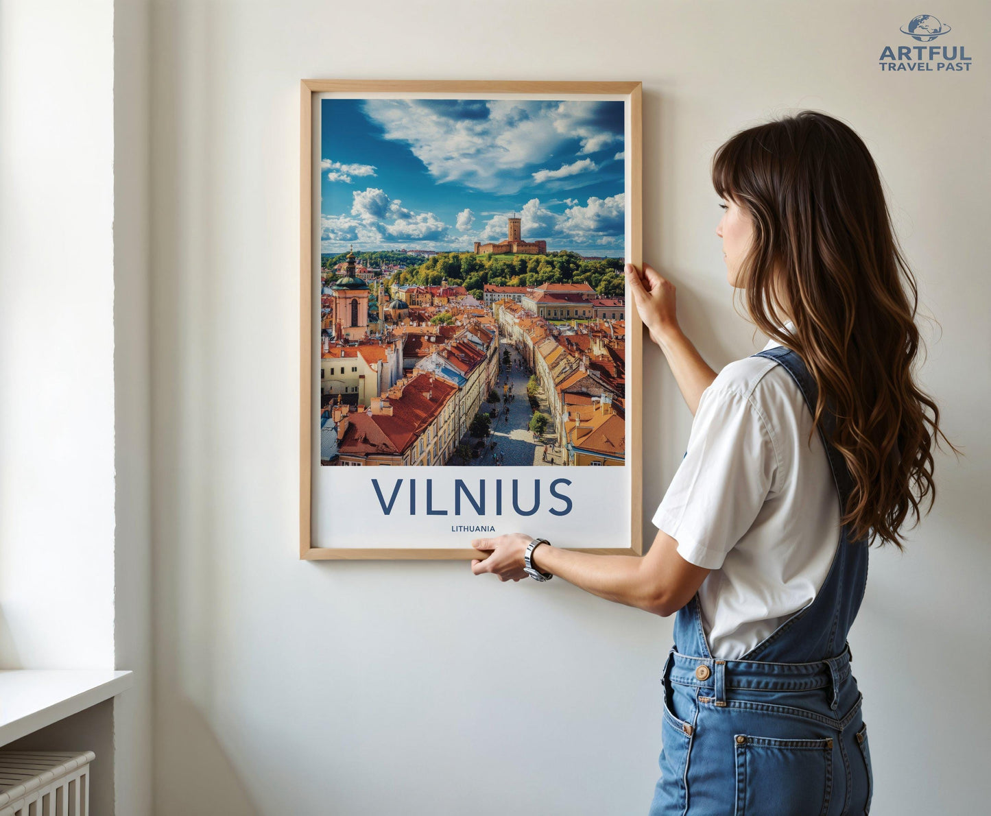 Vilnius Poster - Lithuania Wall Art
