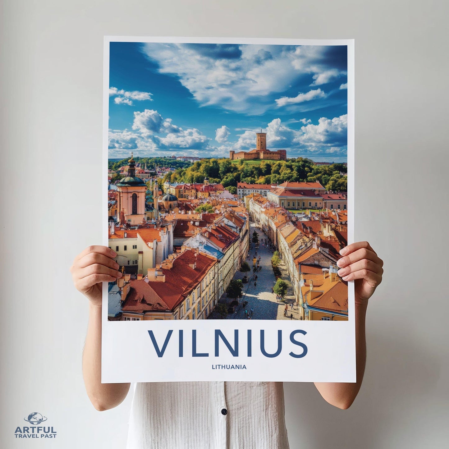 Vilnius Poster - Lithuania Wall Art