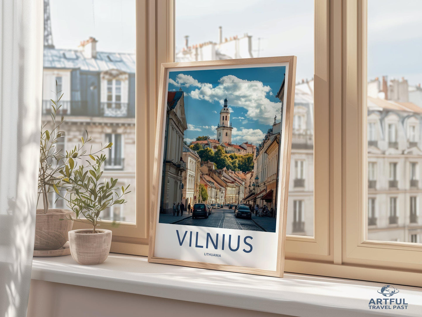 Vilnius Poster - Lithuania Wall Art