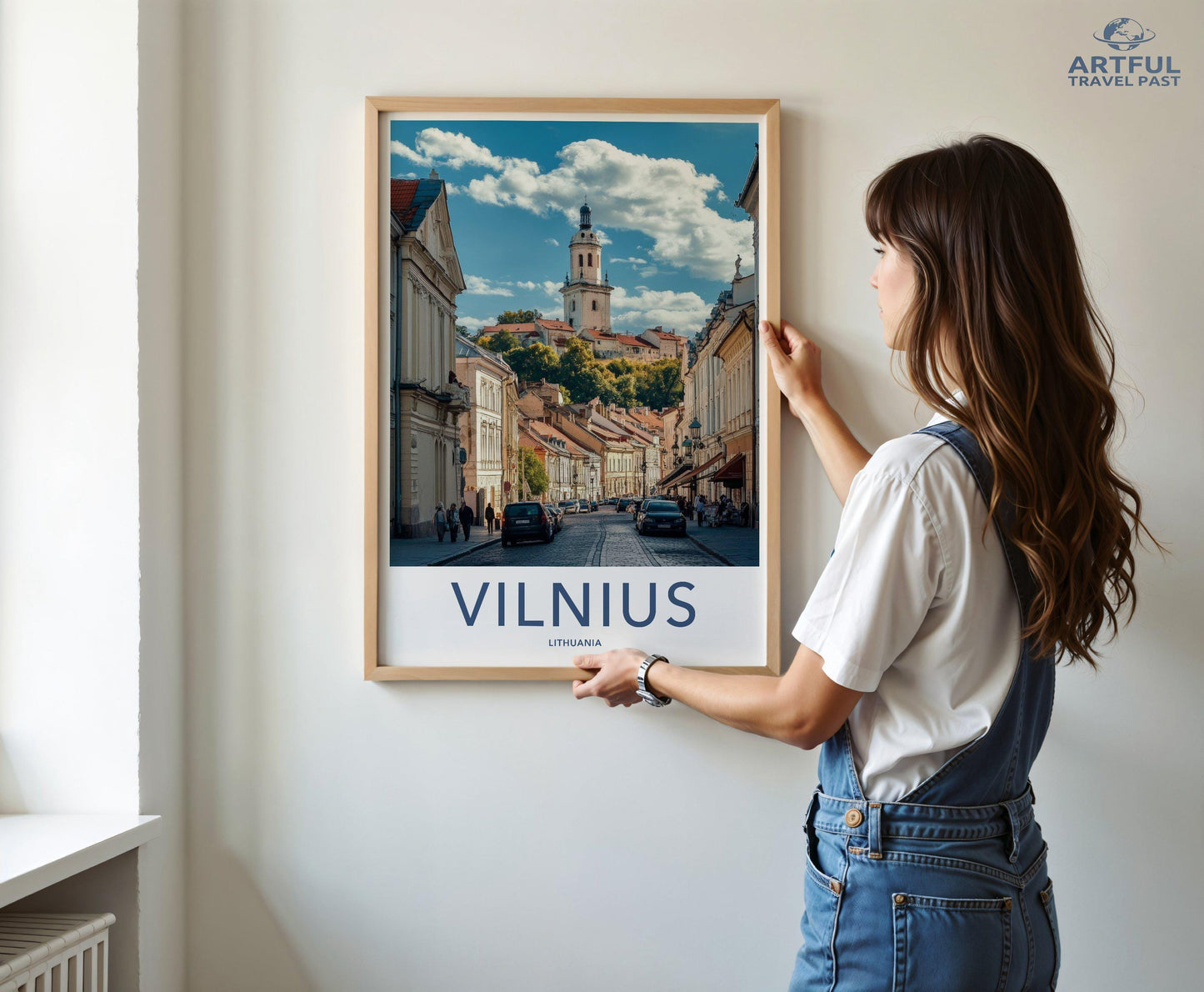 Vilnius Poster - Lithuania Wall Art