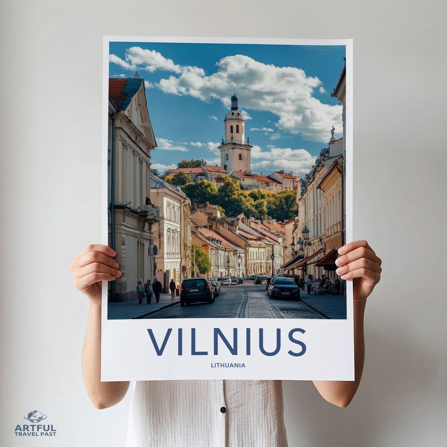 Vilnius Poster - Lithuania Wall Art