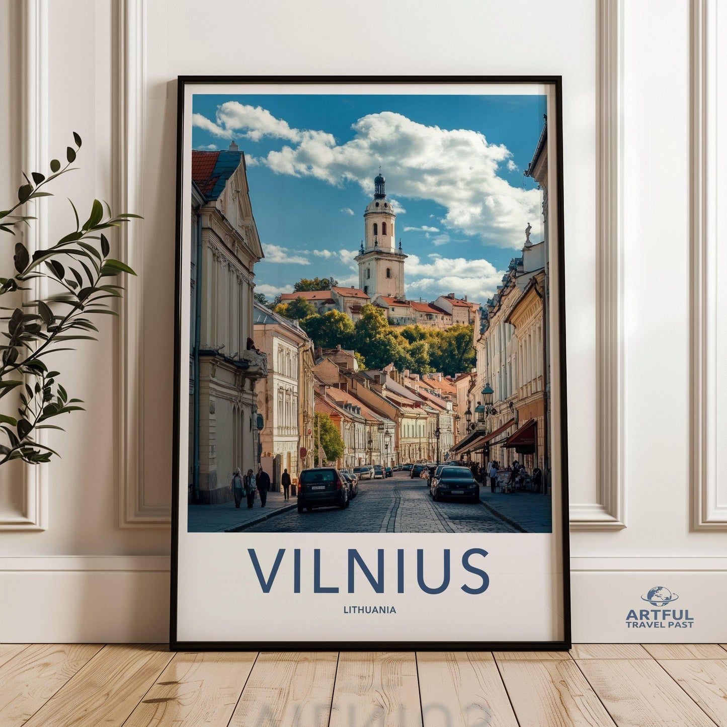 Vilnius Poster - Lithuania Wall Art