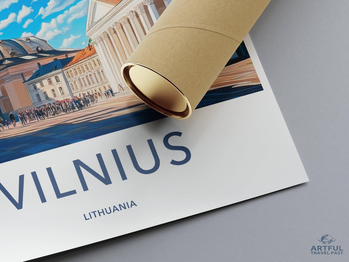 Vilnius Poster - Lithuania Wall Art
