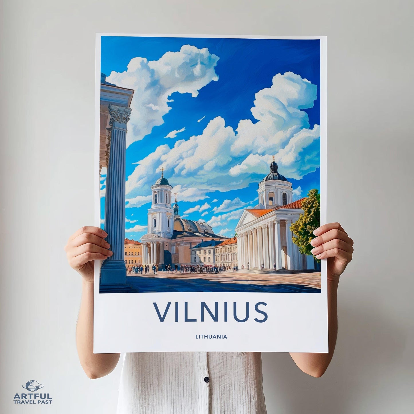 Vilnius Poster - Lithuania Wall Art