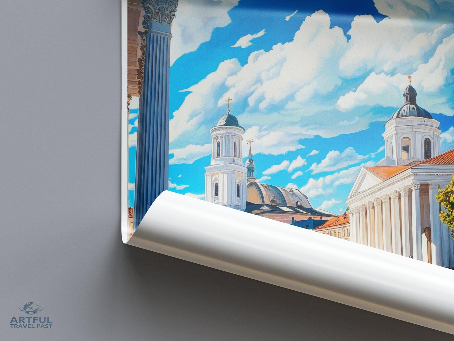 Vilnius Poster - Lithuania Wall Art