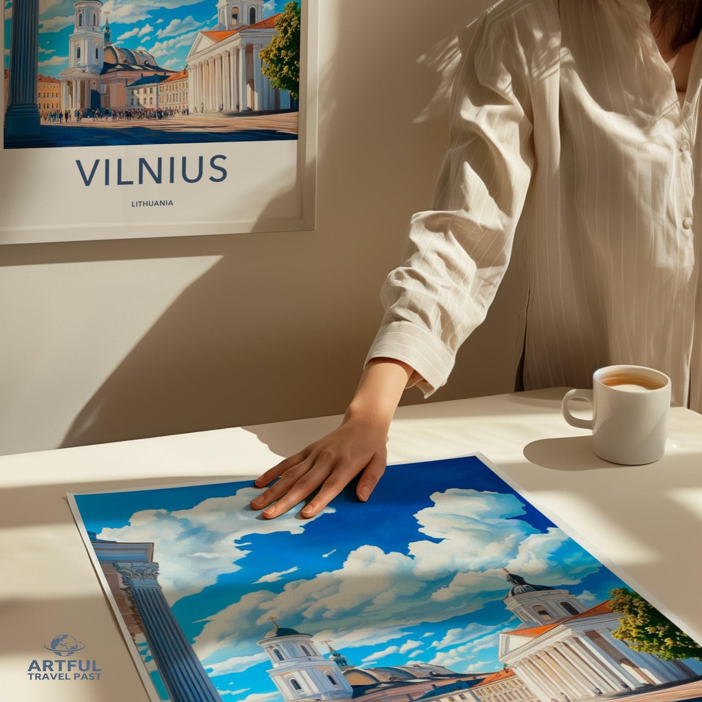 Vilnius Poster - Lithuania Wall Art