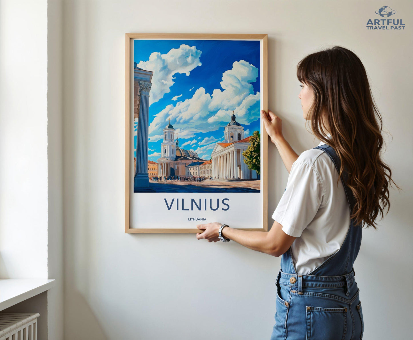 Vilnius Poster - Lithuania Wall Art