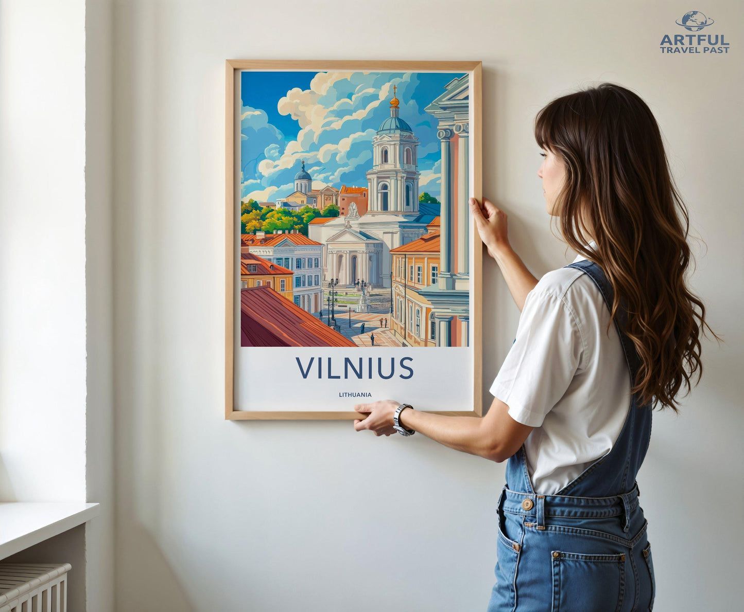 Vilnius Poster - Lithuania Wall Art