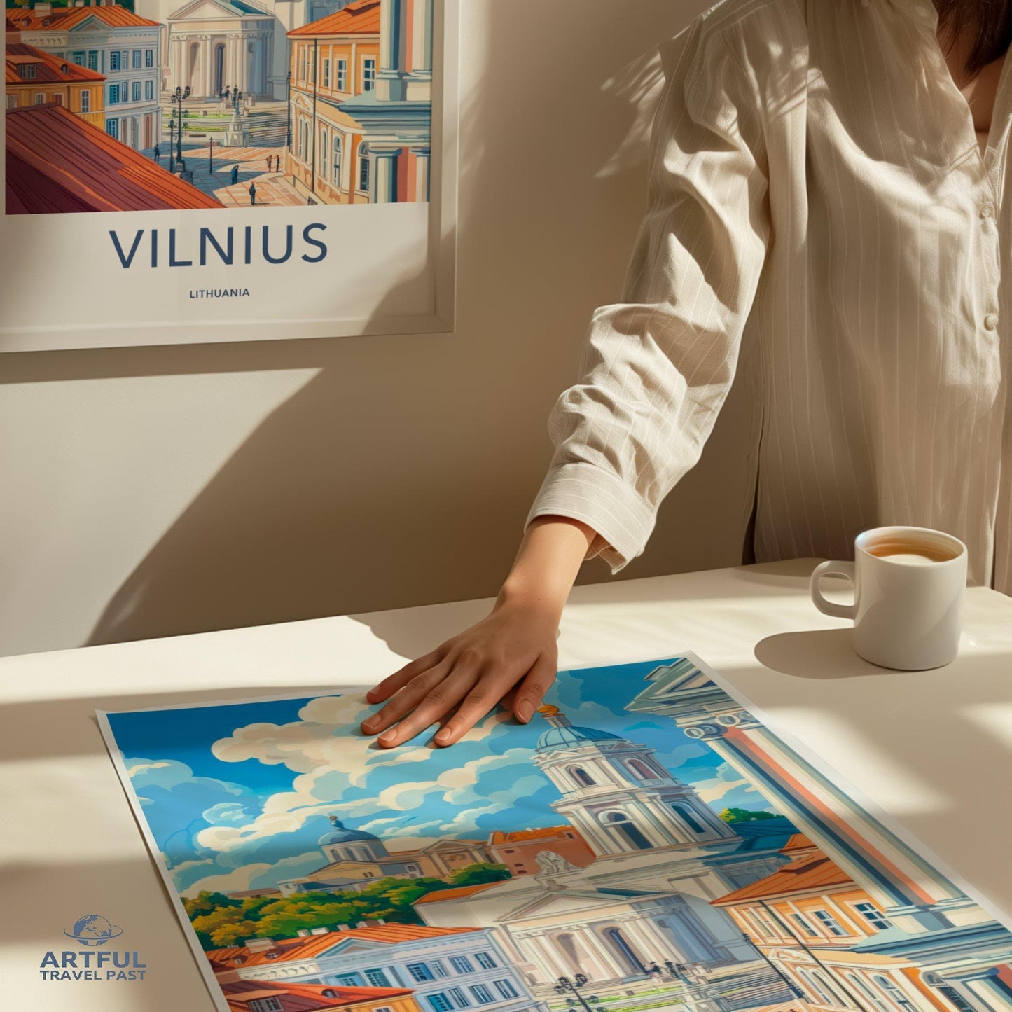Vilnius Poster - Lithuania Wall Art