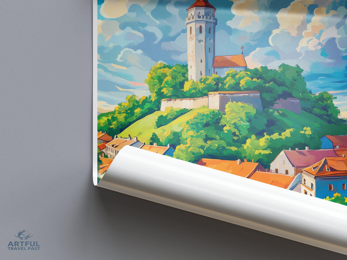 Vilnius Poster - Lithuania Wall Art