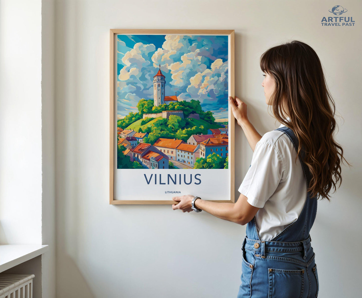 Vilnius Poster - Lithuania Wall Art
