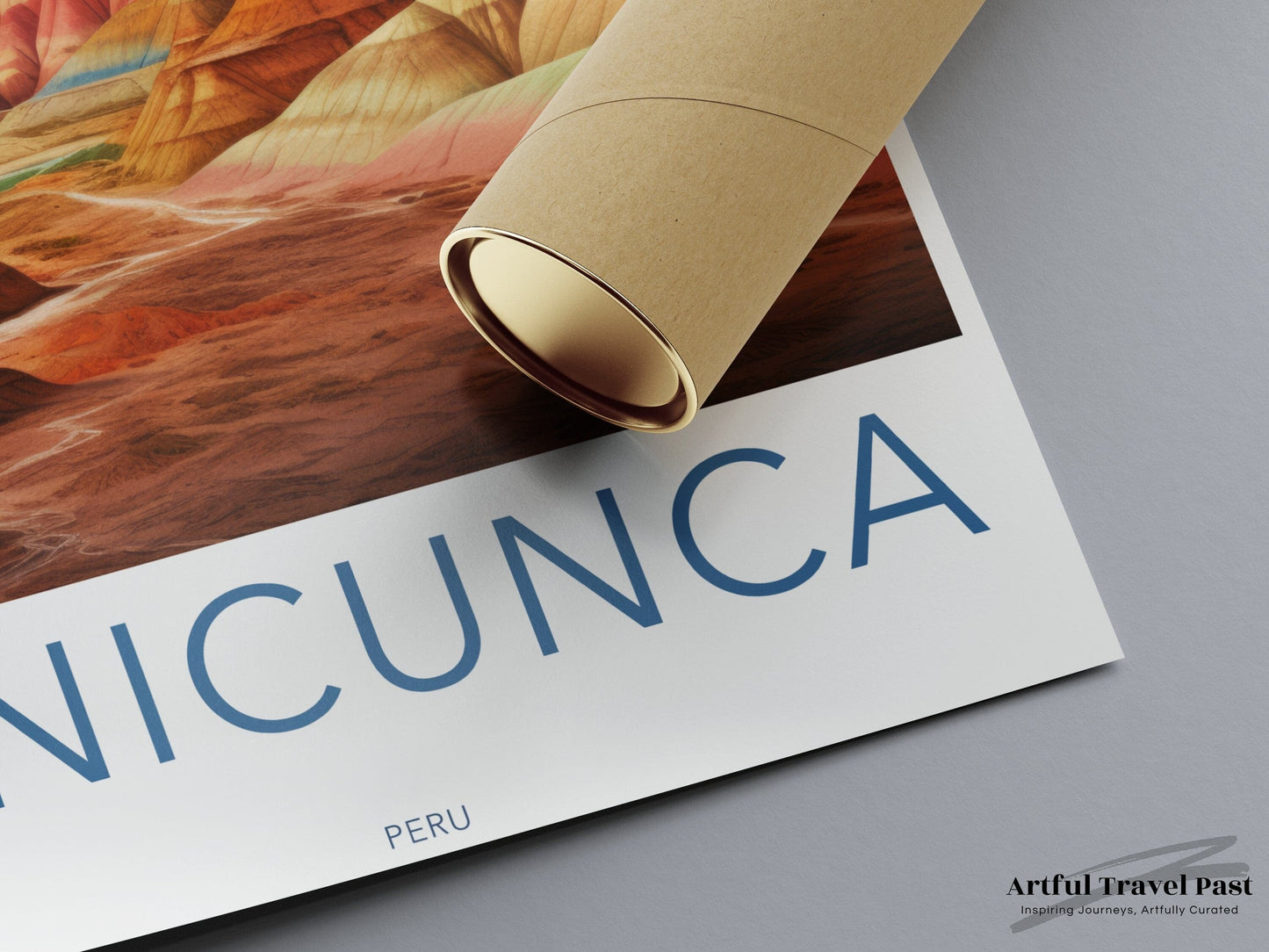 Vinicunca Poster | Peru Wall Art | South America Decor